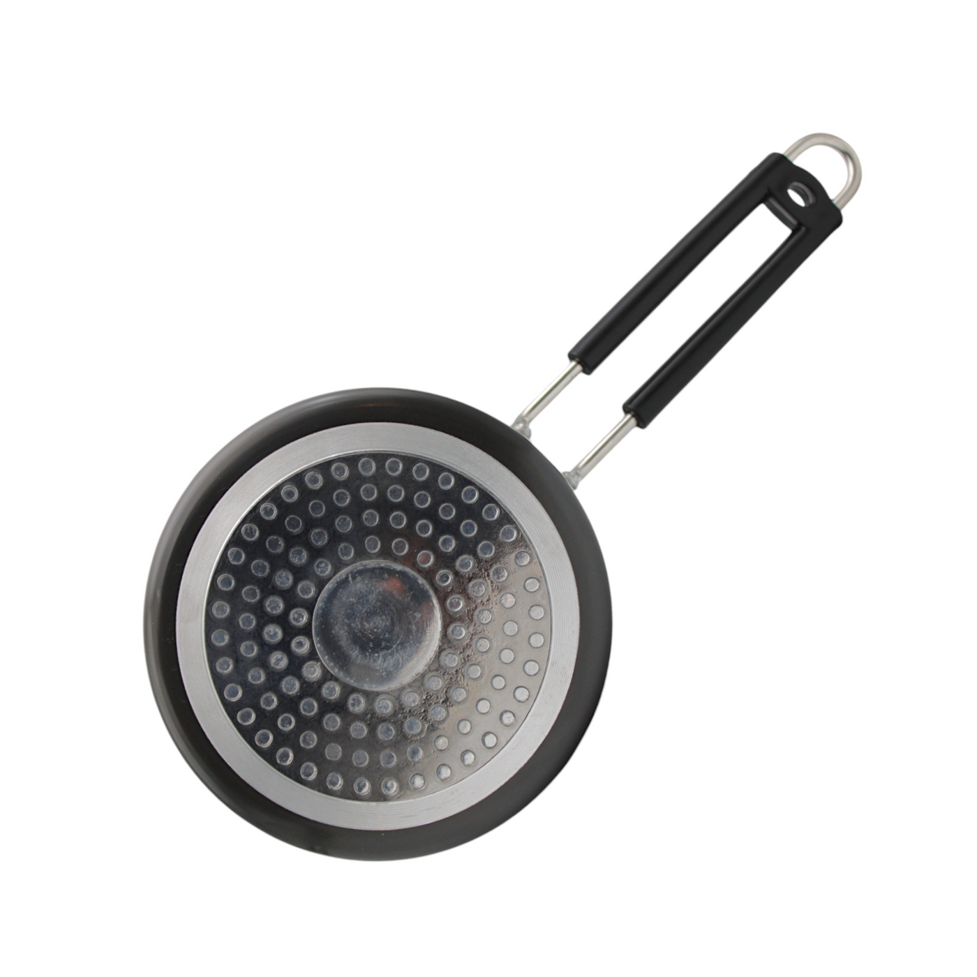 LAZYwindow Superior Quality Hard Anodised Sauce Pan - 1.5 Ltr. (Black) | Induction Base & Long-Lasting