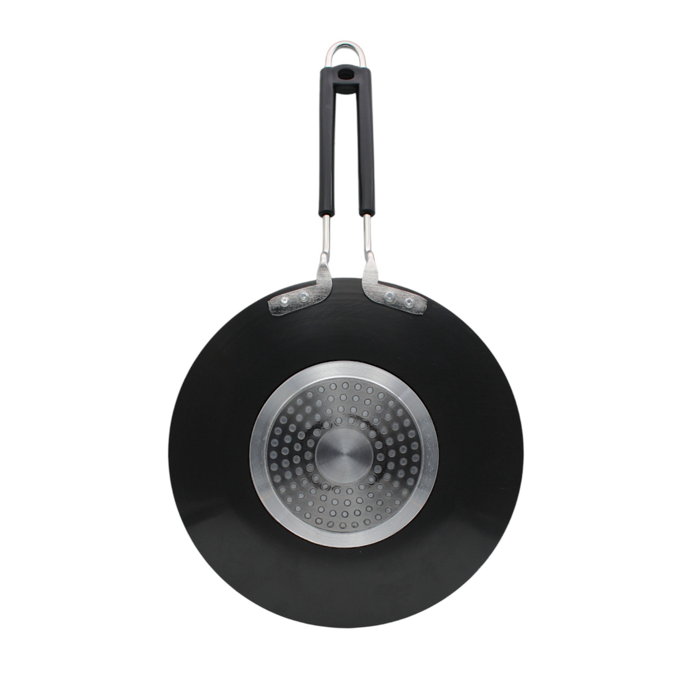 LAZYwindow Superior Quality Hard Anodised Roti Tawa (Black) | Inducton Base & Long-Lasting