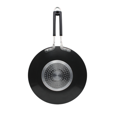 LAZYwindow Superior Quality Hard Anodised Roti Tawa (Black) | Inducton Base & Long-Lasting