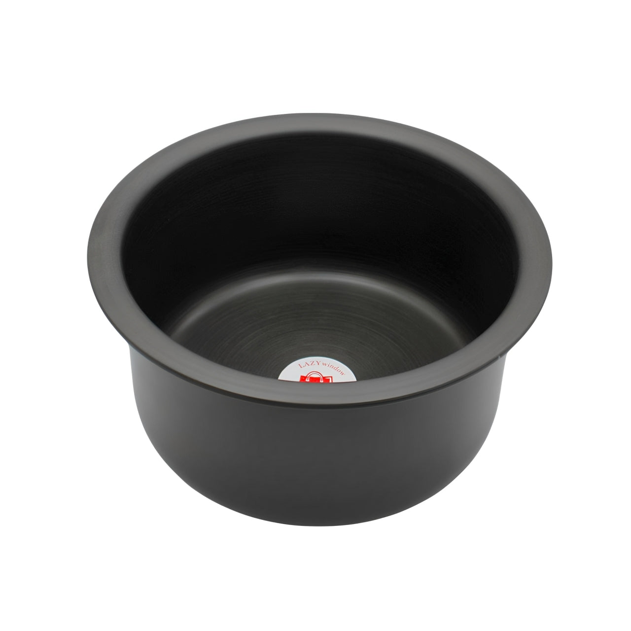 LAZYwindow Superior Quality Hard Anodised Tope - 3 Ltr. (Black) | Induction Base & Long-Lasting