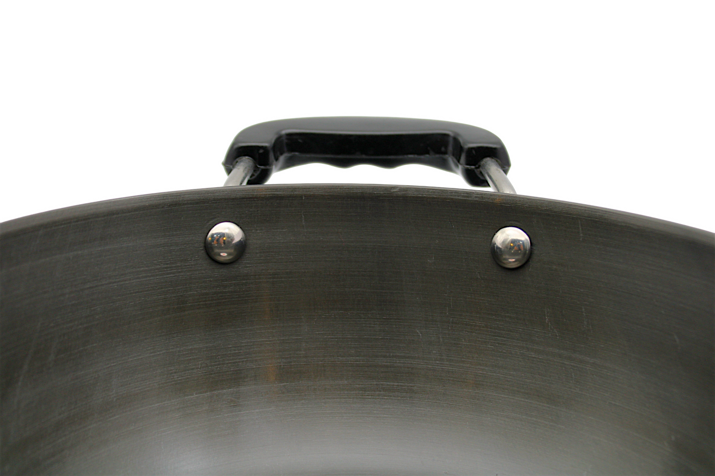 LAZYwindow Superior Quality Hard Anodised Kadhai, Dia - 20cm, 1.5 Ltr. (Black) | Induction Base & Long-Lasting