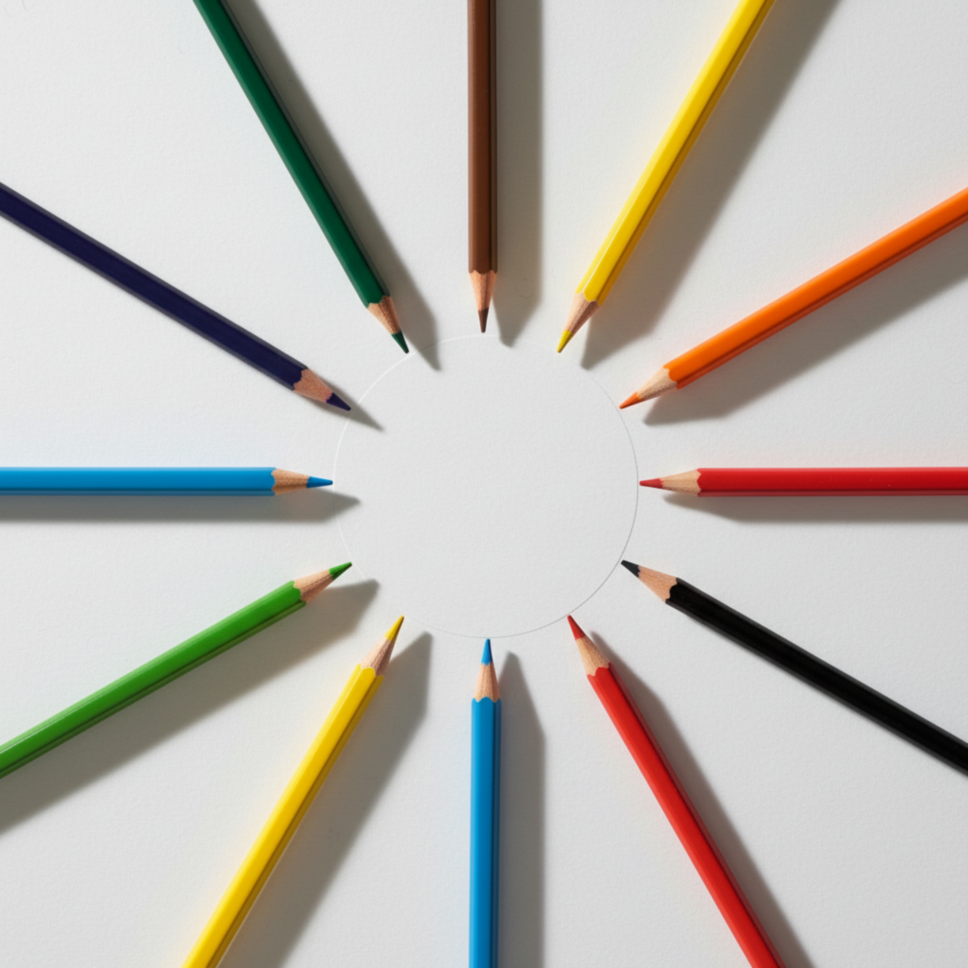 DOZY 12 Colour Pencils Set – Extra Smooth & Vibrant Shades (Pack of 2)