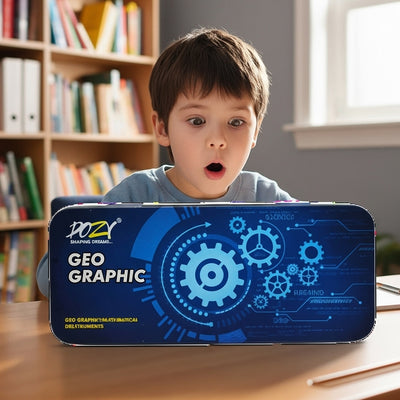 DOZY Geometric Mathematical Drawing Instruments Box