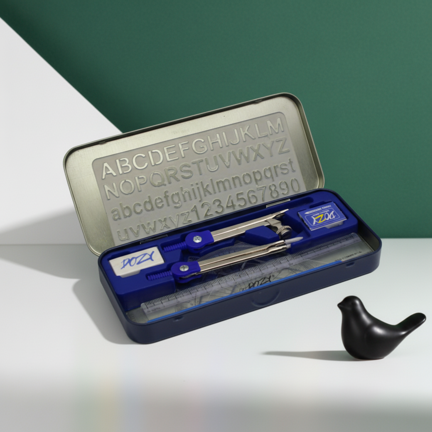DOZY Geometric Mathematical Drawing Instruments Box